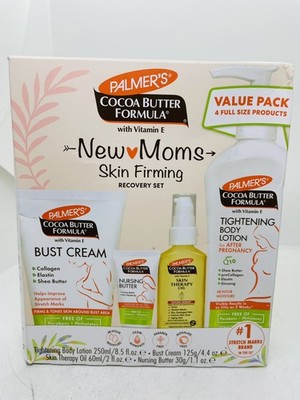 Palmers Cocoa Butter Formula New Mommy Skin Firming Recovery Kit Cream Oil Set