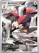 Braviary Holo Illustration Rare SV: Black Bolt 155/086 NM on eBay