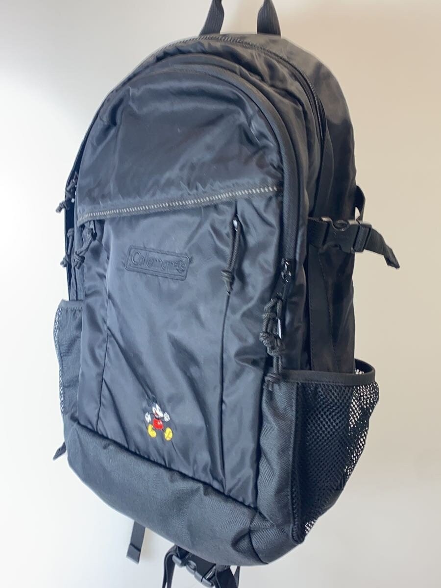 Coleman Backpack Nylon Black Solid Color - image 2