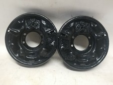 Jeep Cherokee Xj 96-01 Corp 8.25 Rear Axle Drum Brake Backing Plates Oem