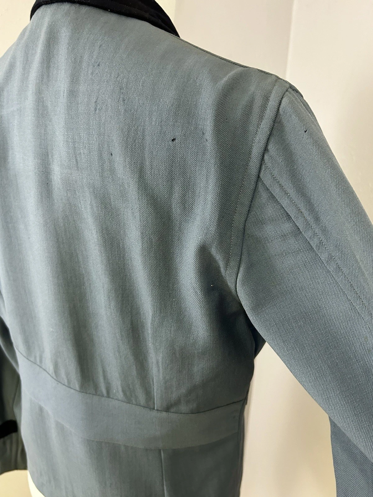 Vintage 50s Mens Taxi Bus Driver Uniform Jacket Workwear Zip Front Maier-Lavaty - product detail image 7