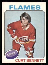 1975-76 O-Pee-Chee #8 Curt Bennett