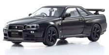 Kyosho 1/43 Nissan Skyline R34 GT-R V Spec II Black Pearl Diecast Model