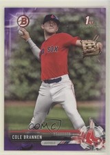 2017 Bowman Draft Purple 133/250 Cole Brannen #BD-193 0l2