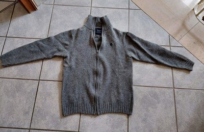 MCNEAL Wolljacke Pure Lambswool Gr. XL grau melange