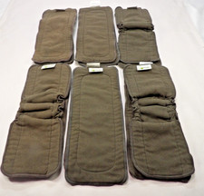 Lot Of 12 Naturally Nature Cloth Diaper Inserts 13" X 5"