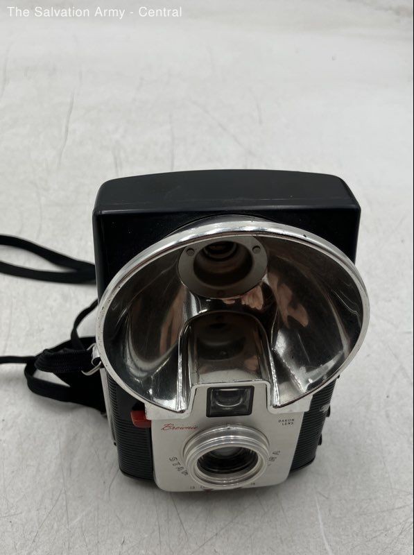 Vintage Kodak Brownie Starflash Dakon Lens Built-In Flashgun Box Camera