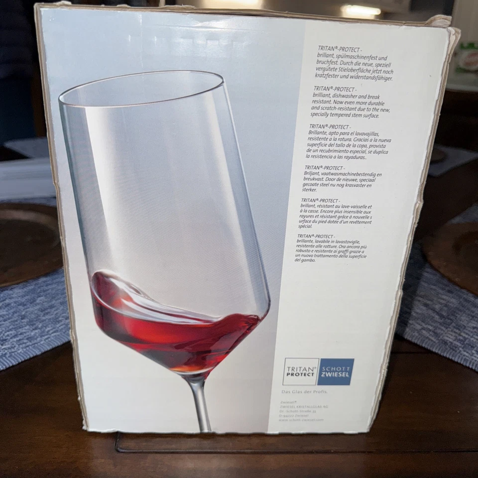 Nueva copa de vino tinto Schott ZWIESEL GLAS Burdeos puro (juego de 6) Foto 4 de 4