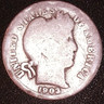1903 BARBER DIME 10C Philadelphia Barber