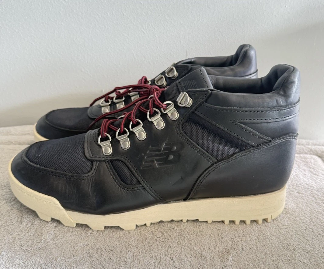 New Balance | Rainier Hiking Boots | Leather - Black Beige 'Urainal' | Size 8