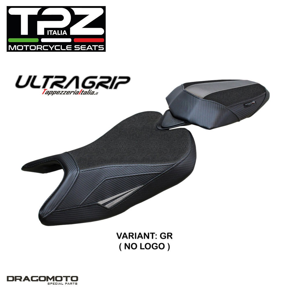 APRILIA RS 457 2023-2025 Sattelbezüge APRS457BU-GR-2 TPZ grau ULTRAGRIP