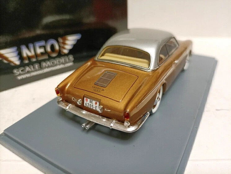 1/43 Resin car model VW Porsche Beutler Coupe 1957 - Image 3 of 4