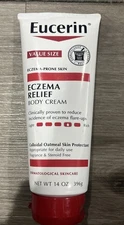 EUCERIN Eczema Relief Body Cream Eczema-Prone Skin 14 oz. Look At Pictures