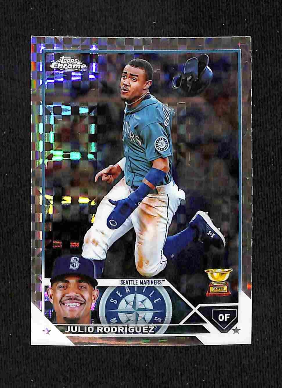 2023 Topps Chrome - Julio Rodriguez #200 X-Fractor