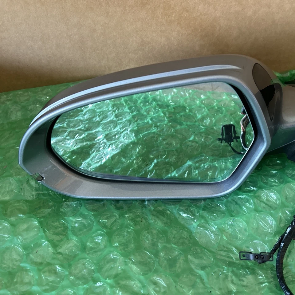 Audi A6 2014 conjunto de espejo retrovisor de puerta lateral izquierdo con pliegue eléctrico/punto ciego OEM Foto 2 de 4