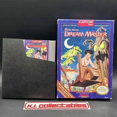Nintendo NES Little Nemo: The Dream Master Game W/ Box, and Sleeve.  No Manual