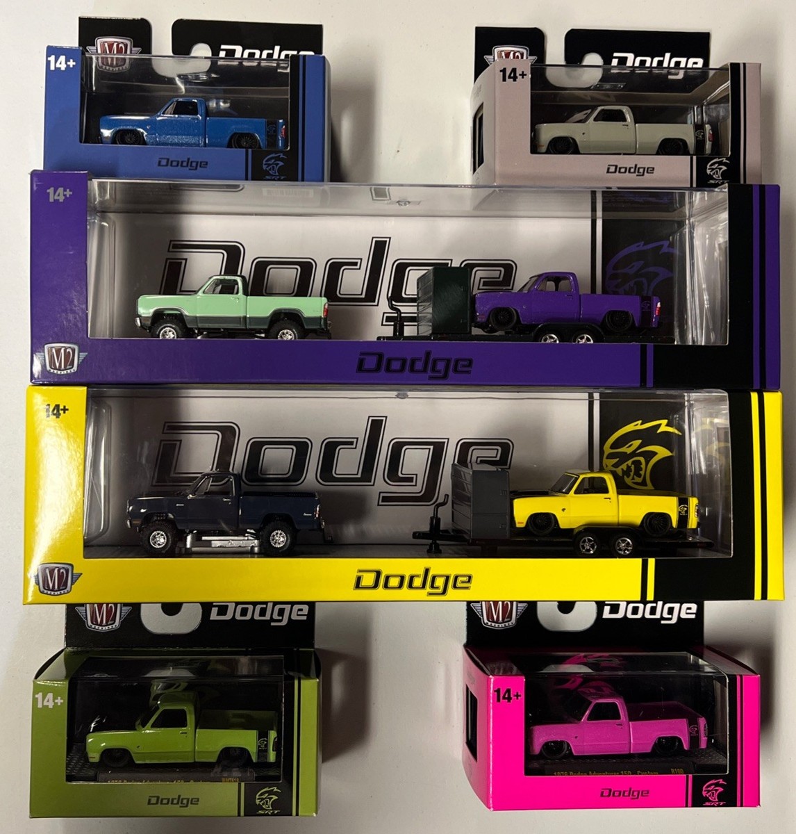 NEW 2025 M2 74 Dodge W200 Power Wagon SRT & 76 Dodge Adventurer