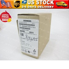 New Siemens 6SE6440-2AB13-7AA1 MICROMASTER440 without filter 6SE6 440-2AB13-7AA1