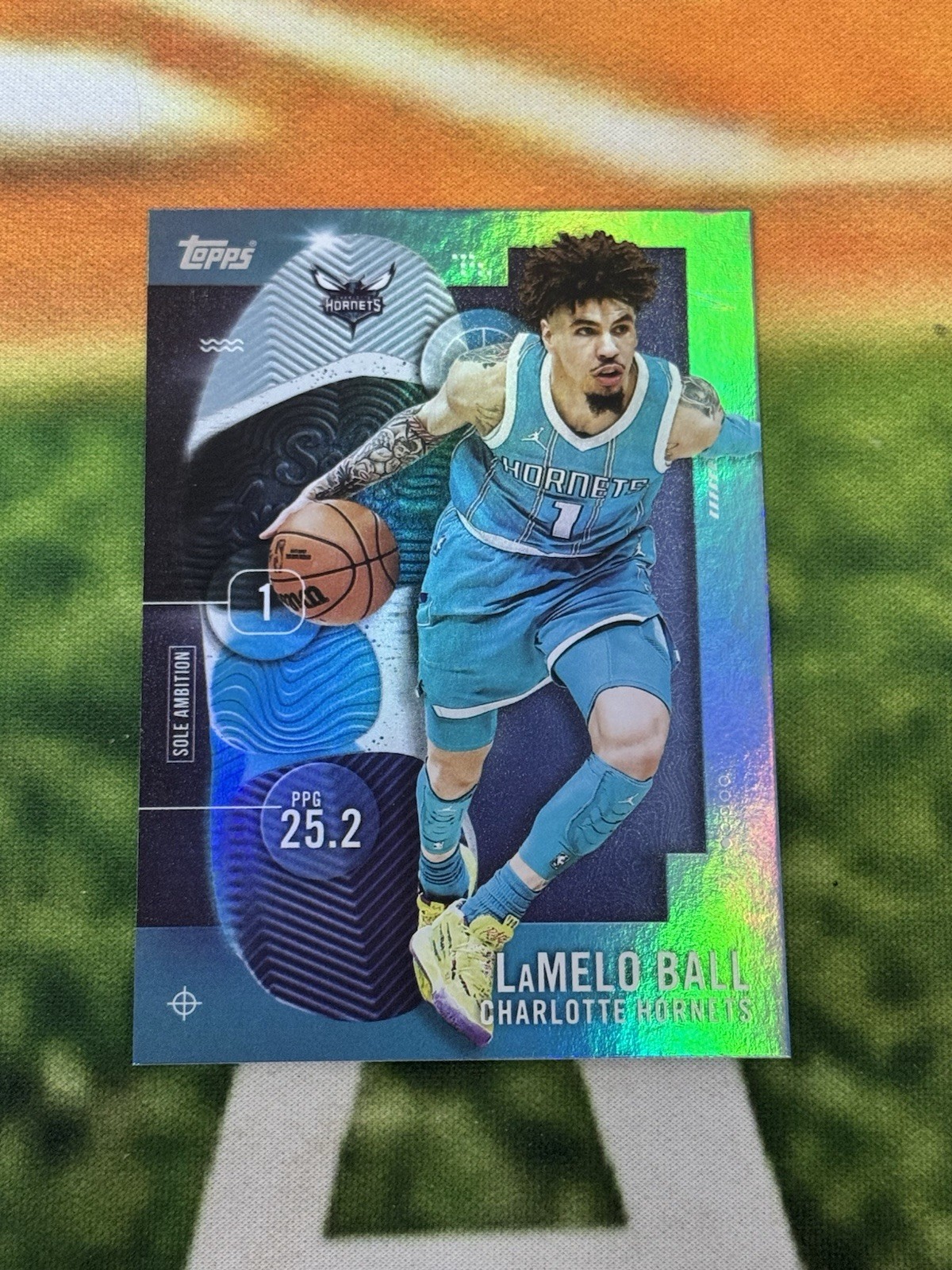 LaMelo Ball SSP Sole Ambition Case Hit 2025-26 Topps #SA-8 SJ