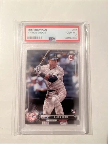 2017 Bowman Aaron Judge RC PSA 10
