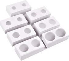 350Pcs Coin Holders Cardboard Coins Flips 2X2, 7 Sizes Collection Display Book f
