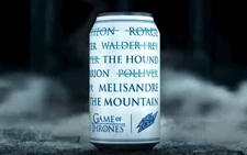 GAME OF THRONES MOUNTAIN DEW CAN AND COIN AYRA'S LIST EXCLUSIVE