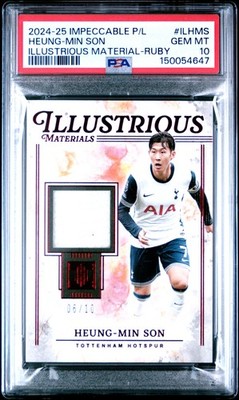 2024-25 RUBY #ILHMS HEUNG-MIN SON 06/10 PSA 10