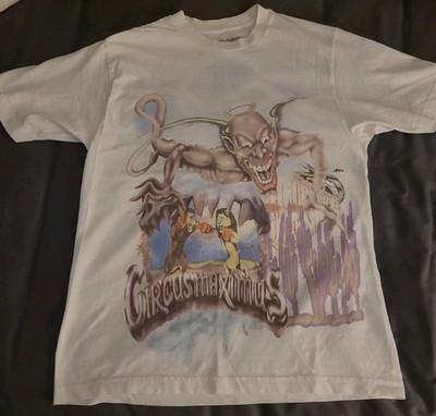 Travis Scott Circus Maximus 2024 World Tour White Merch Shirt Sz Medium NEW