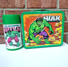 Hulk Lunch Box Indiana Collectible Metal Lunchboxes 1970-1979 for