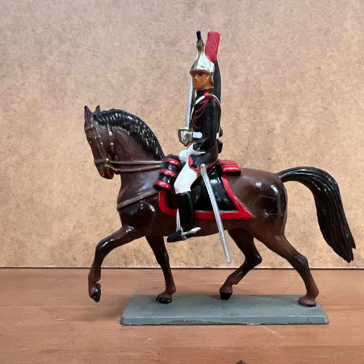 Lot De 5 Cavaliers Starlux Vintage - Armée D'Afrique - Spahis - Plastique Ancien