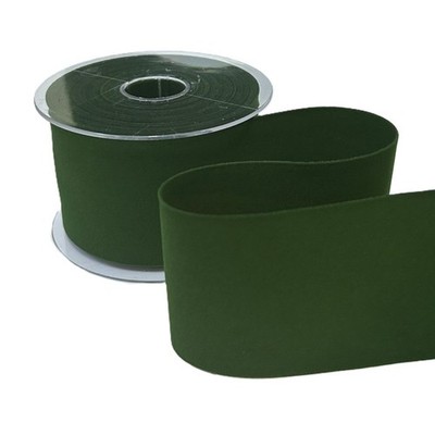 CHUQING Nastro decorativo in velluto, 13,7 m, larghezza 1 cm, colore verde scuro