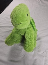 Aurora Plush Sea Turtle Stuffed Animal Toy 10" Soft Cute Turtle Polyester