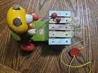 Walter western Germany bear pull toy playing Xylophone — photo 1