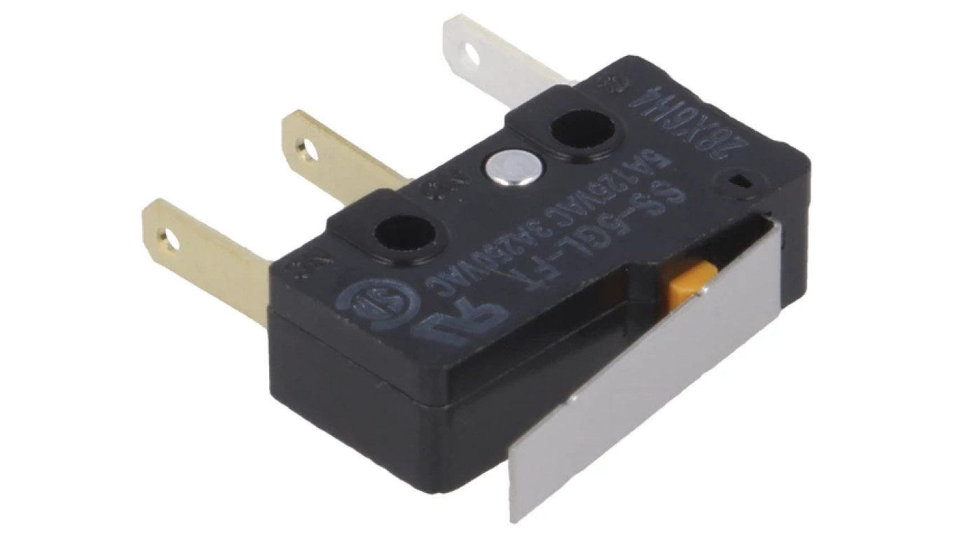 SNAP ACTION microswitch with lever SPDT 5A/250VAC Pos. 2 SS-5GL-FT /T2UK