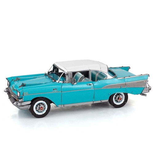 Metal Earth Kit: 1957 Chevrolet Bel Air - Steel Model - 1:49 Scale - Picture 3 of 6