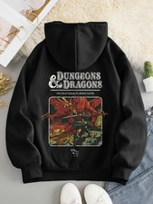 Women's Casual ALOHA Surf Graphic Print Beach Hoodie