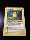 Raichu 14/102 Shadowless Holo Rare Base Set Pokemon Card WOTC Vintage LP