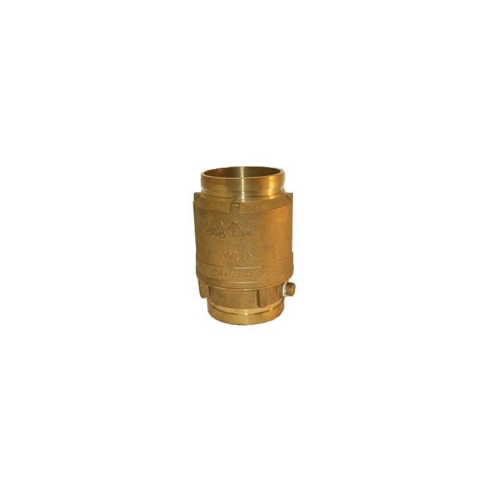 Check Valve 4" GR x GR Brass UL/FM
