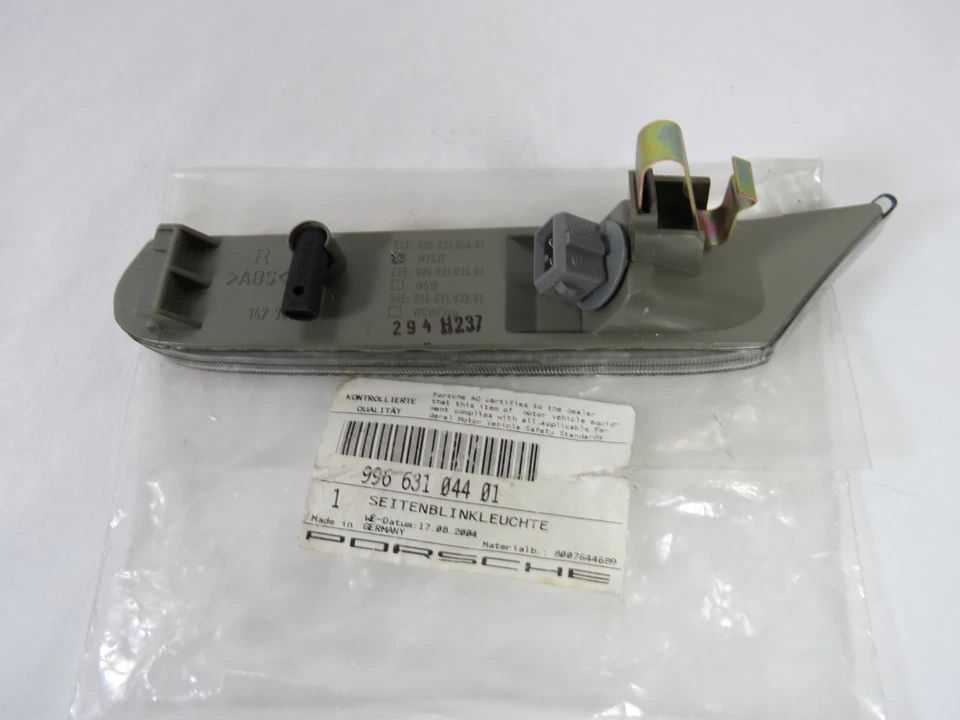 Luz intermitente para guardabarros derecho Porsche 911 2001-2005 OEM Foto 3 de 4