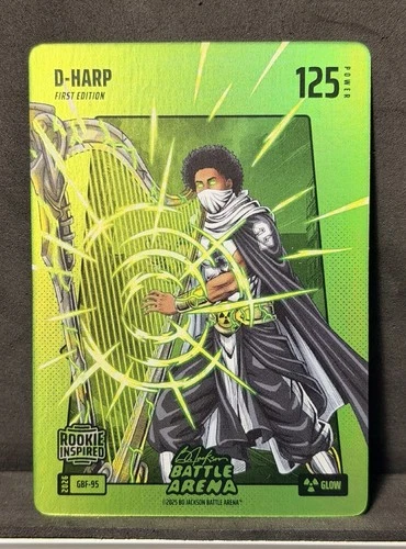 2026 Bo Jackson Battle Arena D-HARP Green Glow Case Hit SSP