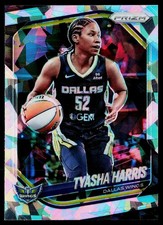2025 Panini Prizm WNBA Tyasha Harris #130 Ice Prizm
