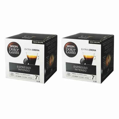 Nescafé Dolce Gusto Espresso Intenso, Lot de 2, 2 x 16 Capsules - Photo 1/4