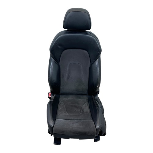 Sitz vorne links Fahrersitz Leder Alcantara Audi A5 Coupe 8T schwarz N7U / GD