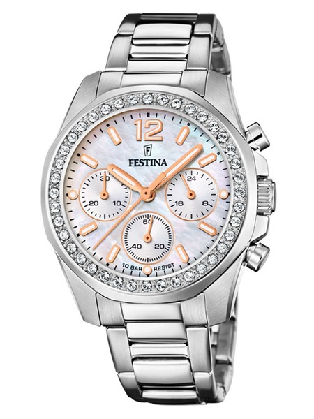 Festina F20606/1 Damenuhr Edelstahl Silber-image