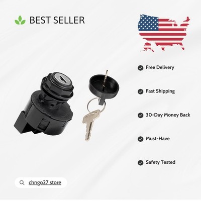 High-Temperature Resistant Ignition Key Switch - Fits Polaris EV & Crew