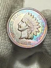 1908-S Indian Cent Choice BU Details Great Eye Appeal Strong Strike Toned
