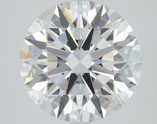 Round Diamond Lab Grown GIA Certified Clarity E Grade 4.36 Ct 1255.96 per carat