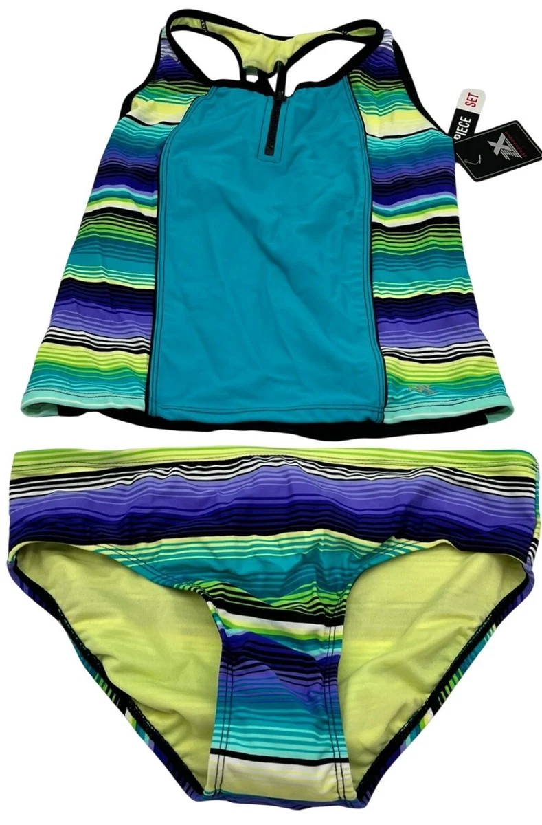 Haut De Tankini ZeroXposur Tanzanite Taille 10 - Multicolore, Occasion Très Bon état