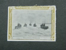 Vignette Seemanns Erholungsheim Flotille navires torpilleurs