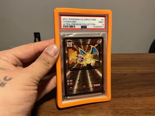 New Listing2021 Pokemon Celebrations 25th UPC Charizard Gold Metal #4 PSA 9 MINT